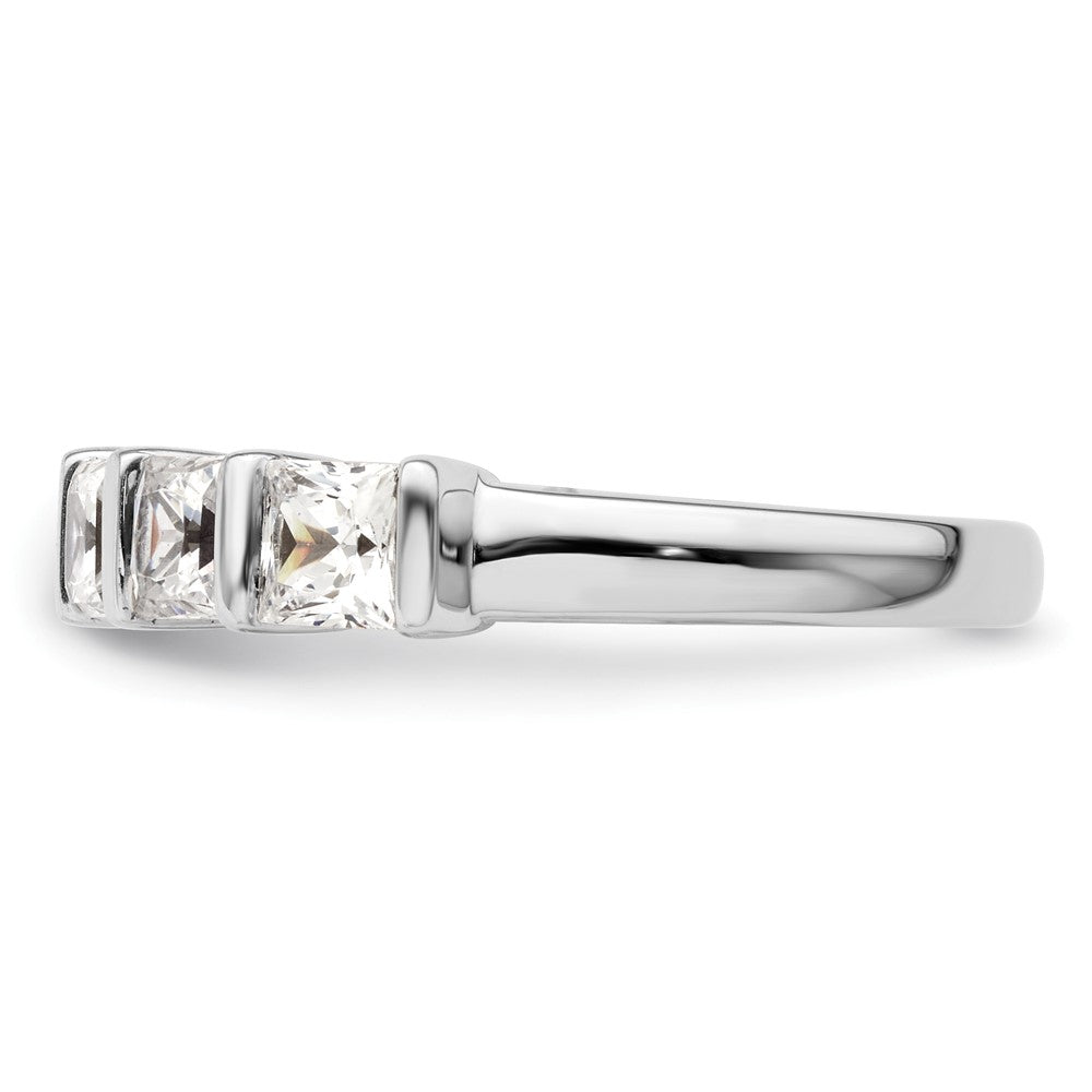 High-Quality 14K White Gold 5-Stone Diamond Band Setting for Stylish Value