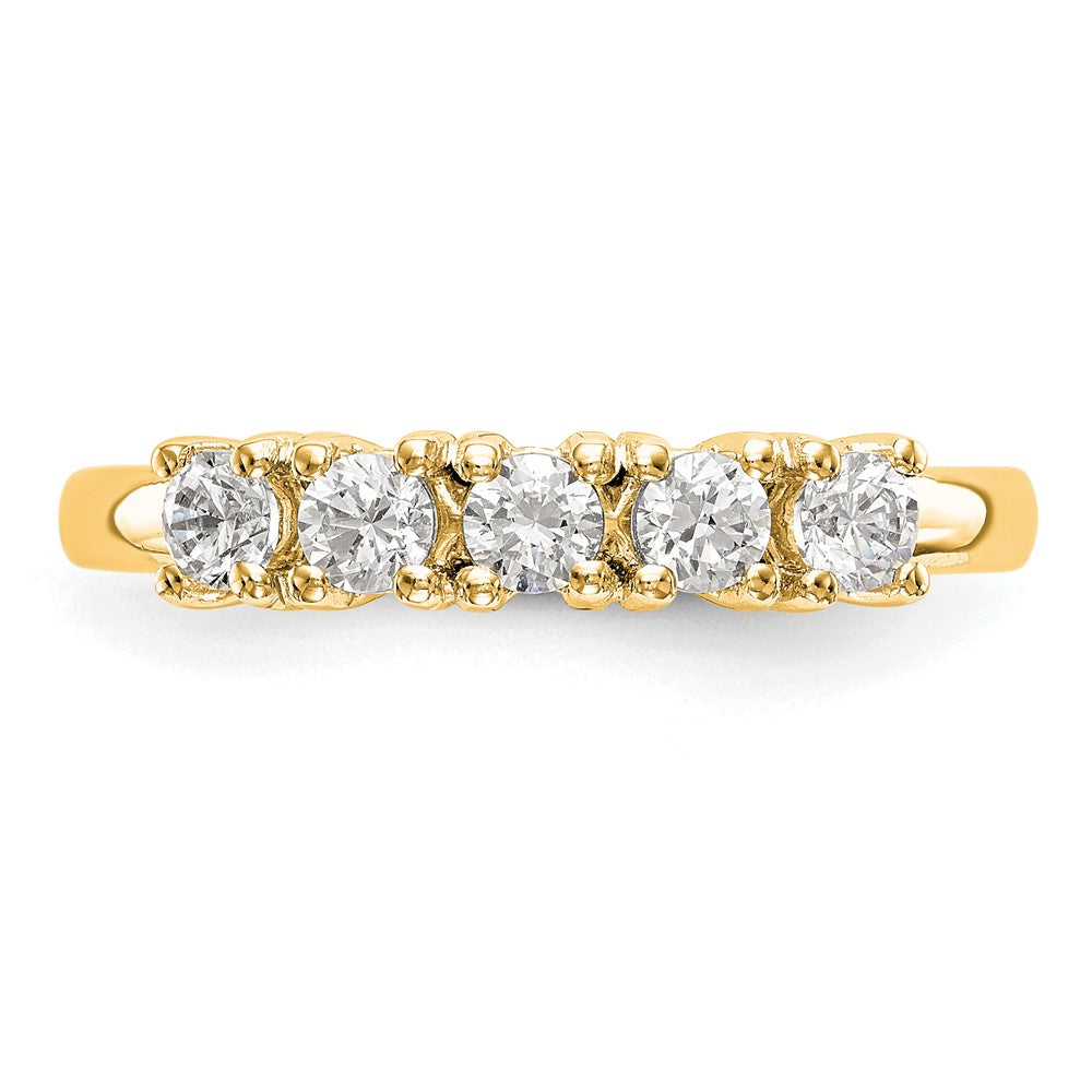 Buy 14K Gold 5-Stone Diamond Band Mounting - Stylish, Affordable Elegance