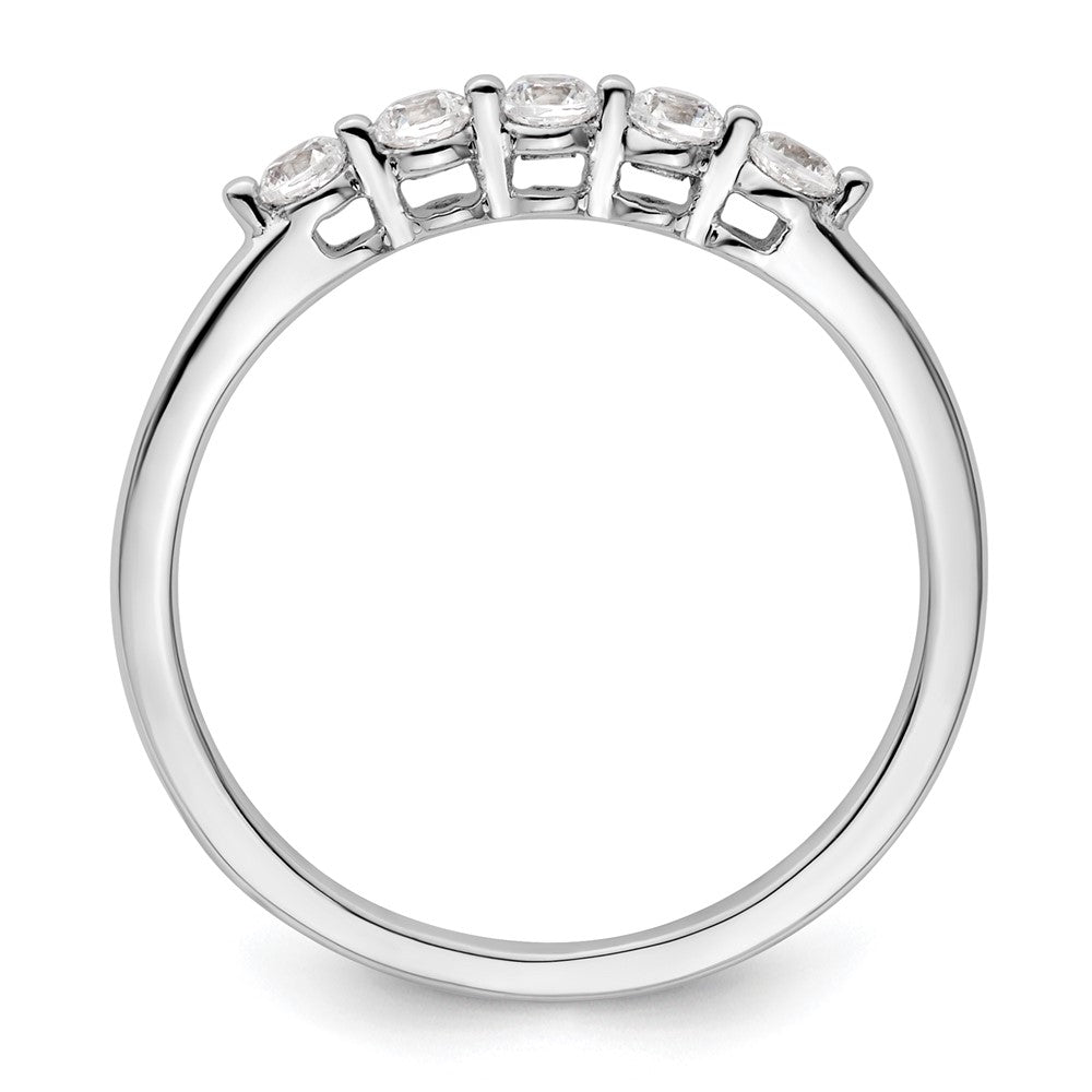 Buy Stylish 14K White Gold 5-Stone Diamond Band Setting (2.3mm) - Luxury Value