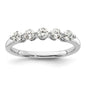 Buy Exclusive 14K White Gold Diamond Band - 5-Stone, 1/2 Carat, Stylish Value-1