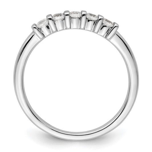 Buy Exclusive 14K White Gold 5-Stone Diamond Band Setting - Stylish & Affordable