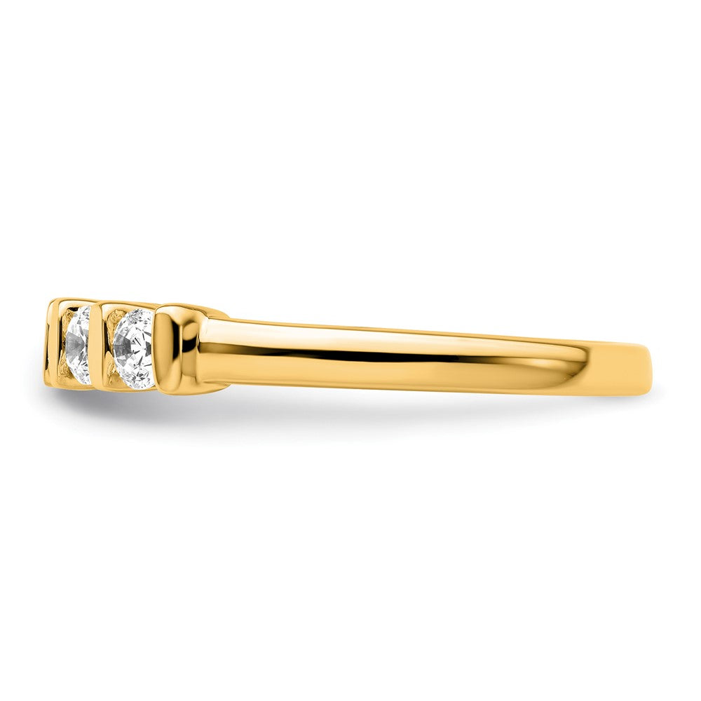 Buy Stylish 14K White Gold 5-Stone Diamond Band Setting (2.9mm) - Luxury Value