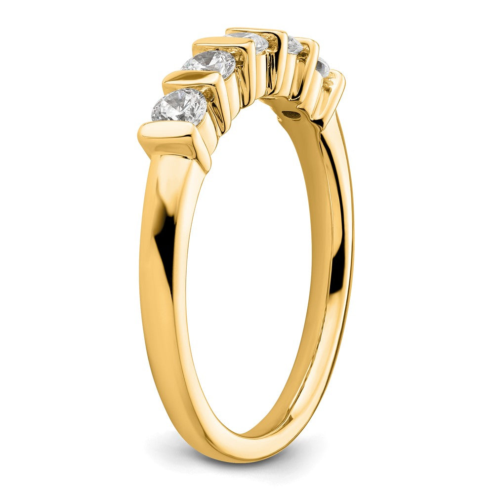 Buy Stylish 14K White Gold 5-Stone Diamond Band Setting (2.9mm) - Luxury Value
