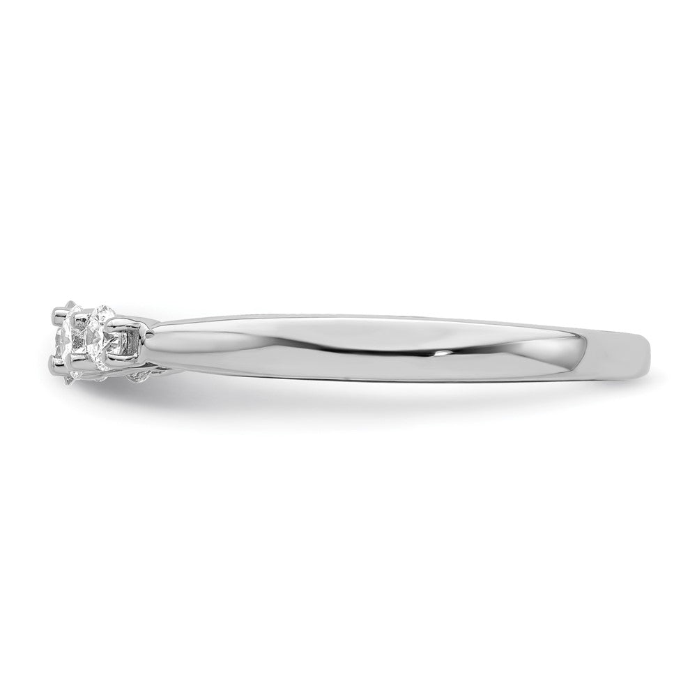 Buy Stylish 14K White Gold 5-Stone Diamond Band Setting - Affordable Elegance