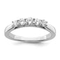 Buy Stylish 14K White Gold 5-Stone Diamond Band Setting - Affordable Elegance-2