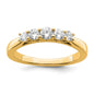 Buy Stylish 14K Yellow Gold Diamond Band Setting - 5-Stone, Prong, Value!-2