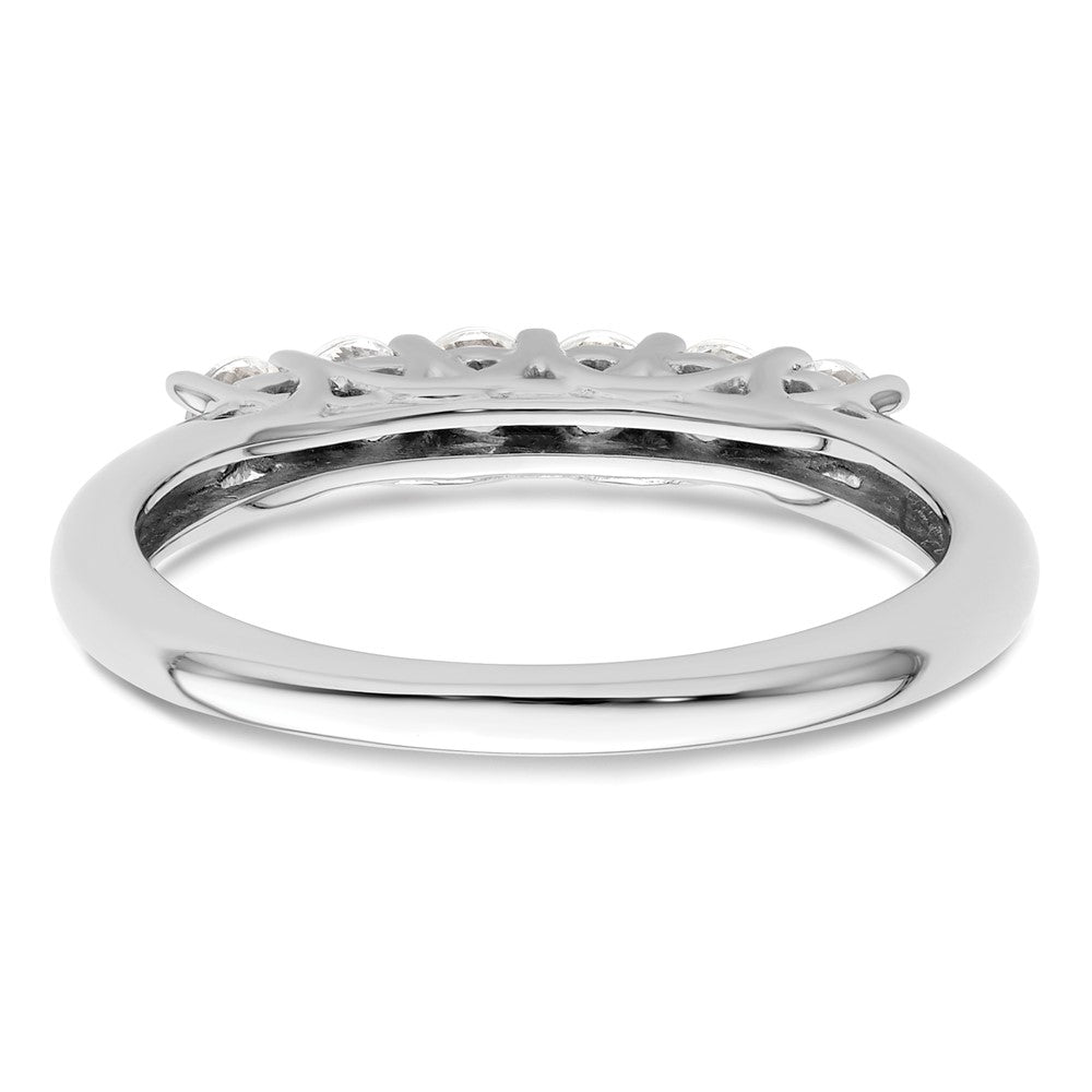 Buy Exclusive 14K White Gold Diamond Band - 1/2 Carat, Stylish 6-Stone Design