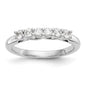 Buy Stylish 14K White Gold 6-Stone Band Setting for 6 x 3.1mm Diamonds-1