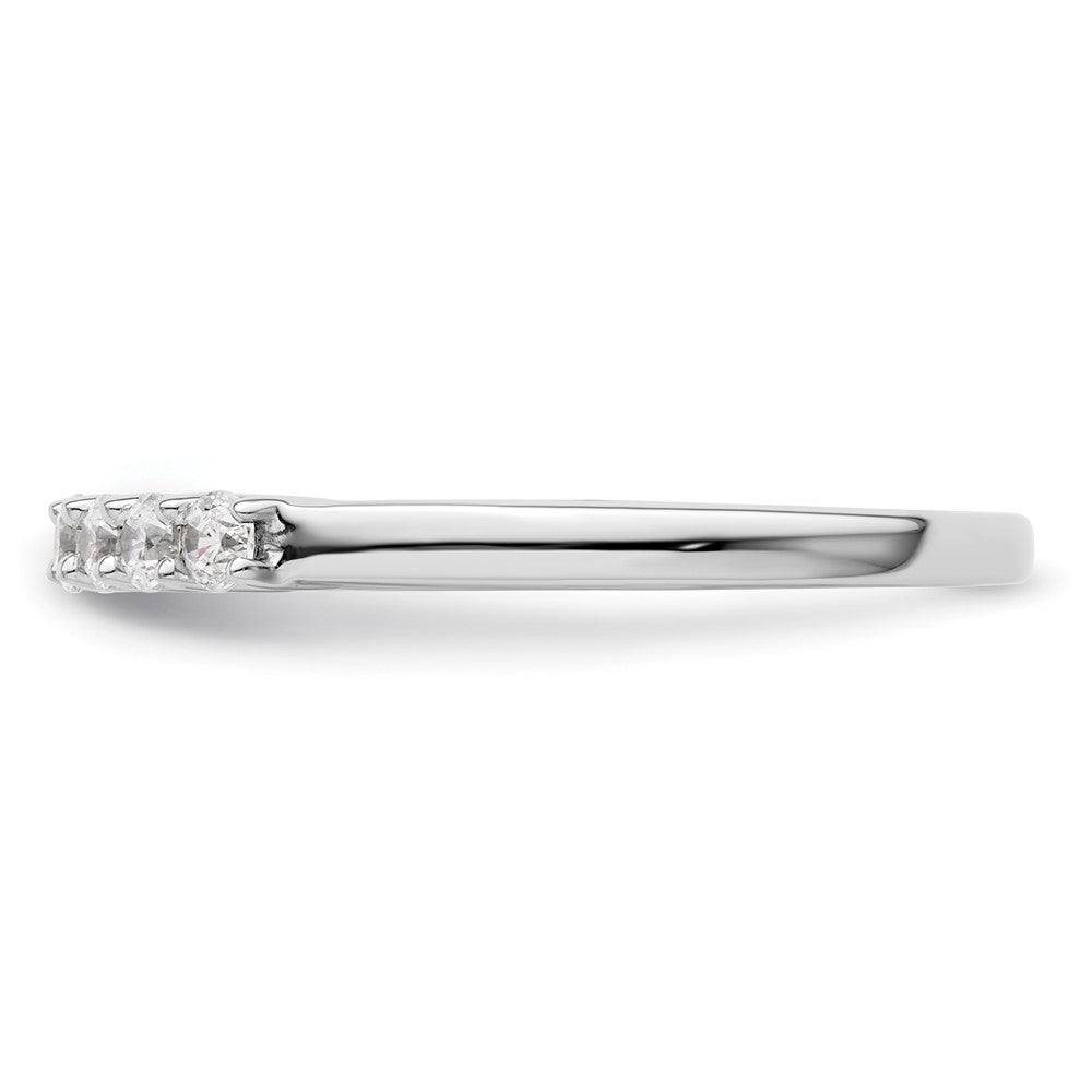 Buy Exclusive 14K White Gold Diamond Band - 1/3 Carat, Stylish 7-Stone Design