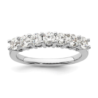 Buy Stylish 14K White Gold 7-Stone Diamond Band Setting for 7 x 3.3mm Diamonds