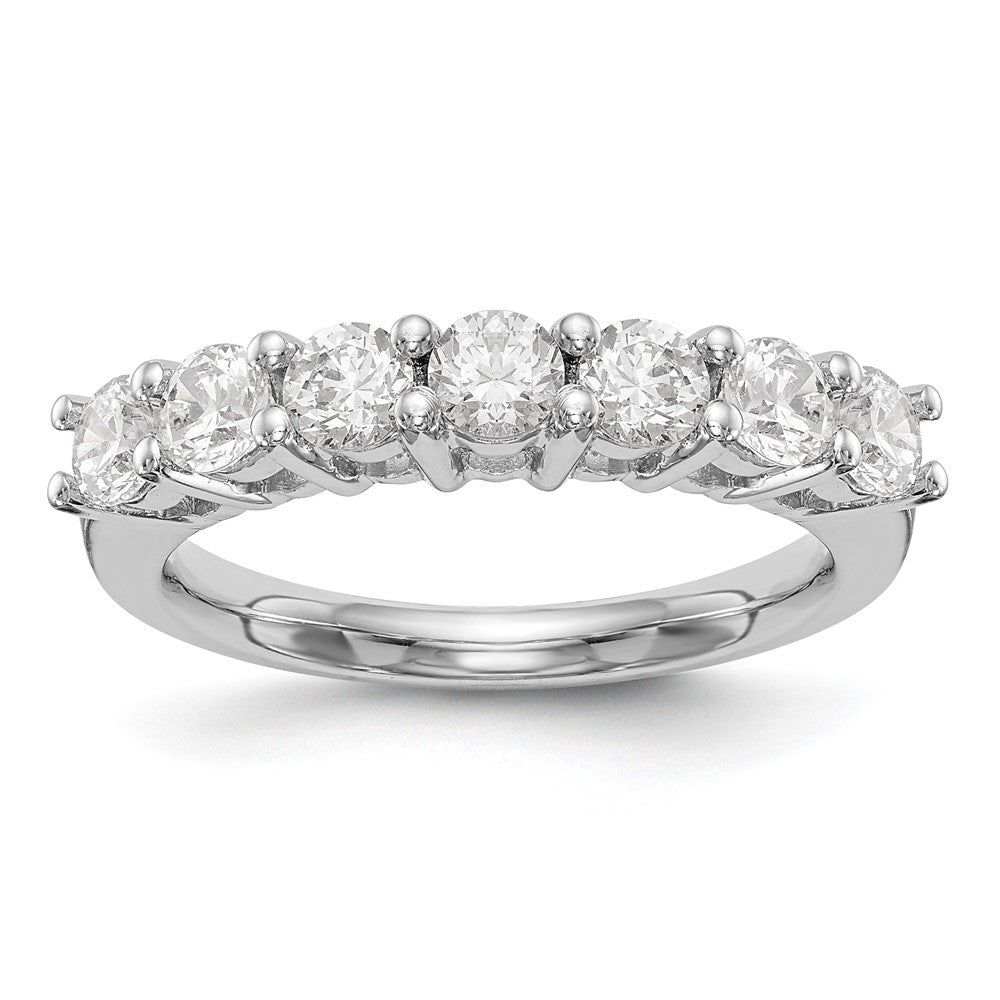 Buy Exclusive 14K White Gold 7-Stone Diamond Band Setting - Affordable Luxury