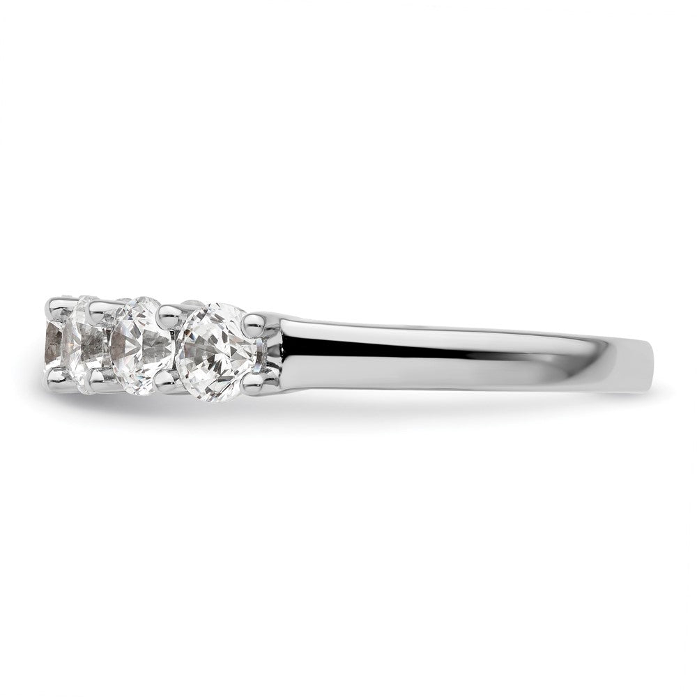 Buy 14K White Gold 7-Stone Diamond Band - 1.6 Carat Luxury Value Ring