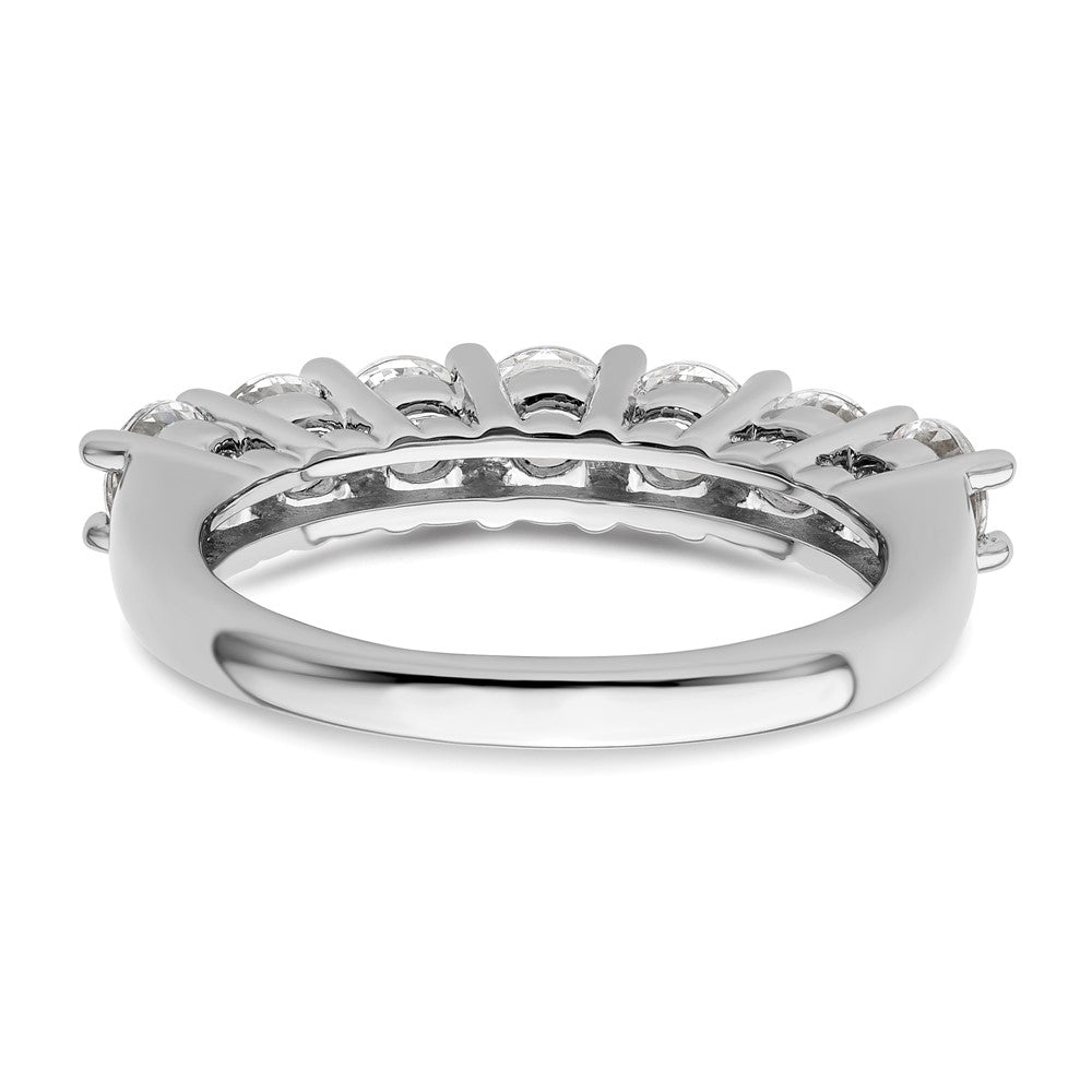 Buy 14K White Gold 7-Stone Diamond Band - 1.6 Carat Luxury Value Ring