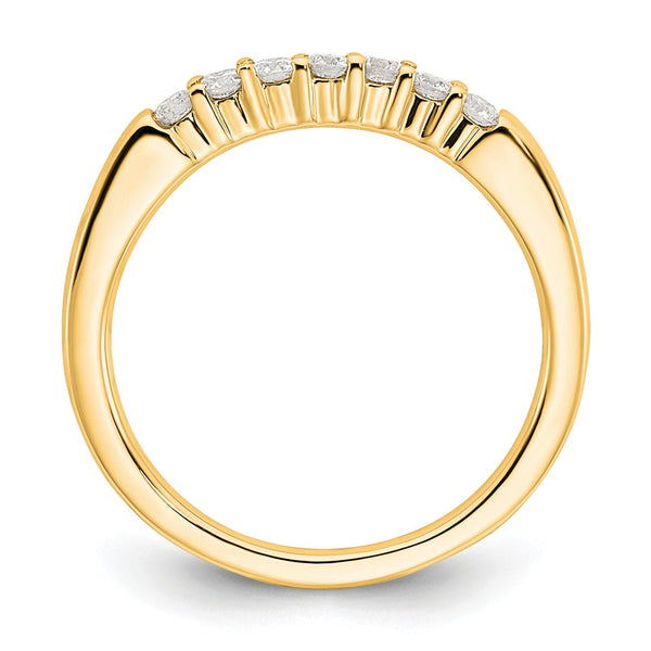 14K Yellow Gold Seven-Stone Diamond Ring - Style GR1-1034326