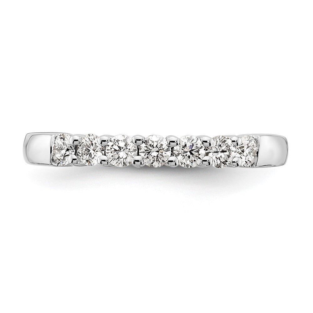 Buy Stylish 14K White Gold 7-Stone Diamond Band - 1/2 Carat Total Weight