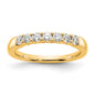 Buy Exclusive 14K Yellow Gold Diamond Band Setting for 7 x 2.5mm Stones-3