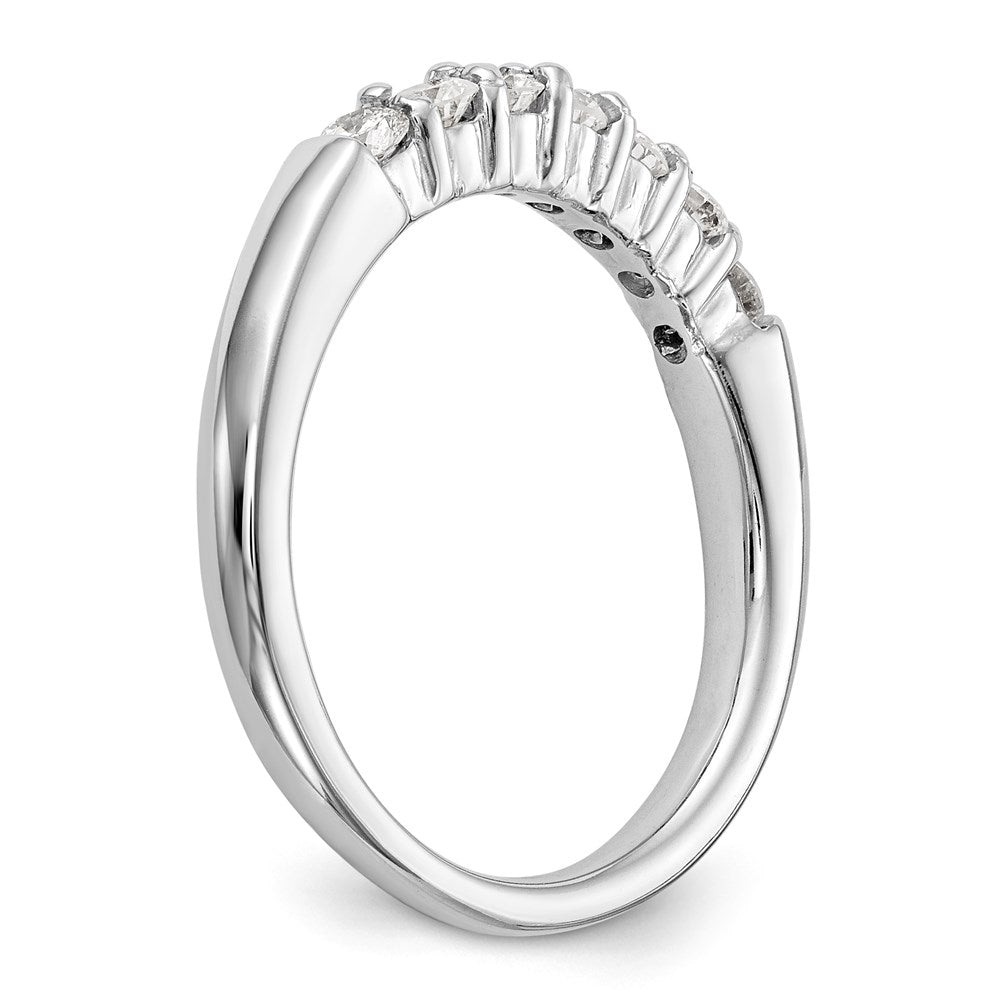 Buy Stylish 14K White Gold 7-Stone Diamond Band - 1/2 Carat Total Weight