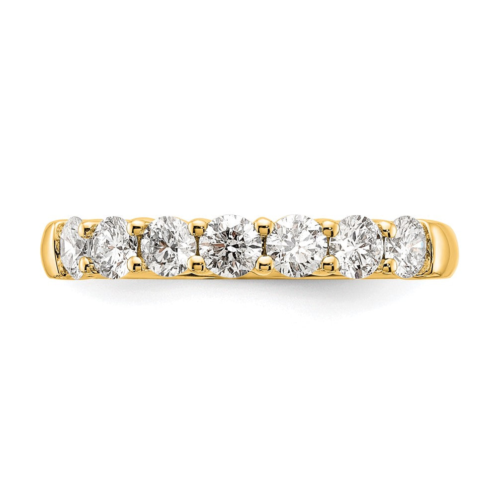 Buy Stylish 14K Gold 7-Stone Diamond Ring | Exclusive Luxury Design
