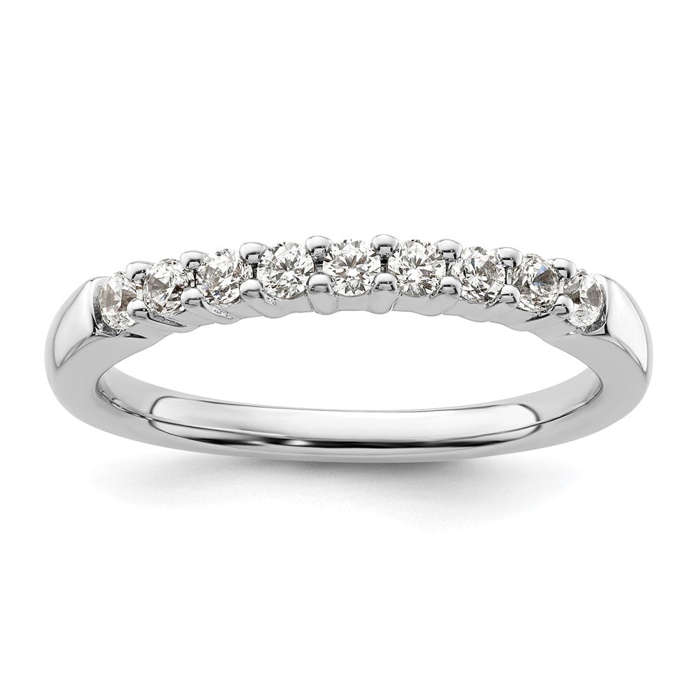 Buy Exclusive 14K White Gold Diamond Band - 1/3 Carat, Stylish & Affordable!