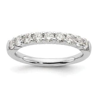Buy Exclusive 14K White Gold 9-Stone Diamond Band Setting for 9 x 2.7mm Round Diamonds