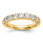 Exclusive 14K Yellow Gold 9-Stone Diamond Ring | Stylish, VS Quality Diamonds-2