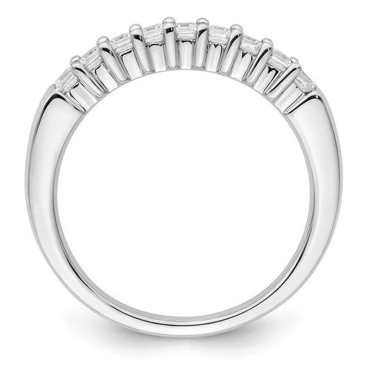 Buy Designer 14K White Gold 9-Stone Diamond Band Setting for 9 x 2.0mm