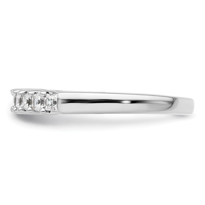Buy Designer 14K White Gold 9-Stone Diamond Band Setting for 9 x 2.0mm-3