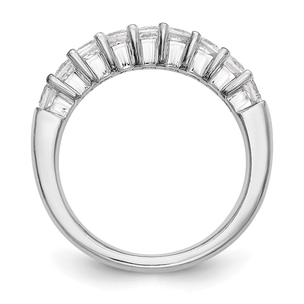 Buy Exclusive 14K White Gold 9-Stone Diamond Band Setting - Stylish & Affordable!