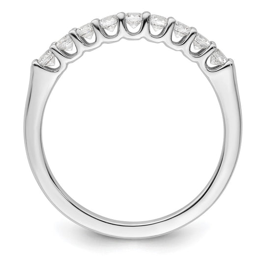 Buy Stylish 14K White Gold 9-Stone Diamond Band - 1/3 Carat, Affordable Luxury