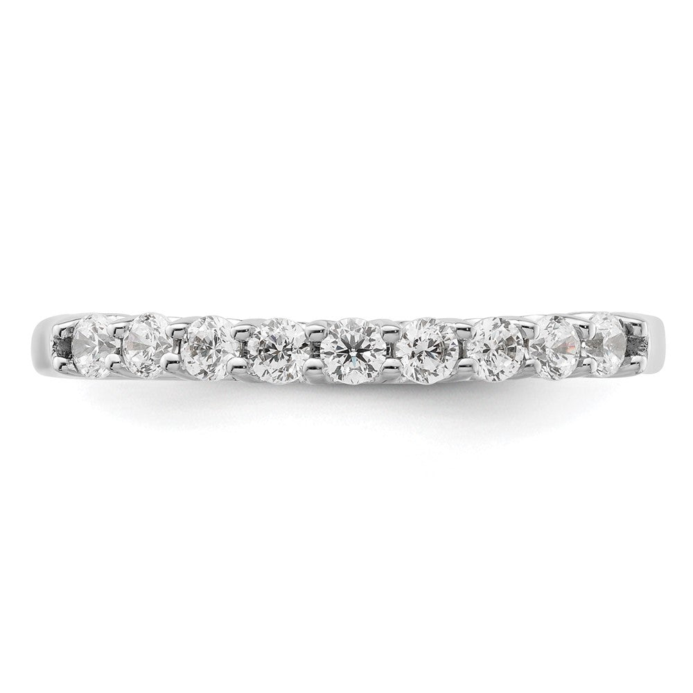 Buy Stylish 14K White Gold 9-Stone Diamond Band - 1/3 Carat, Affordable Luxury