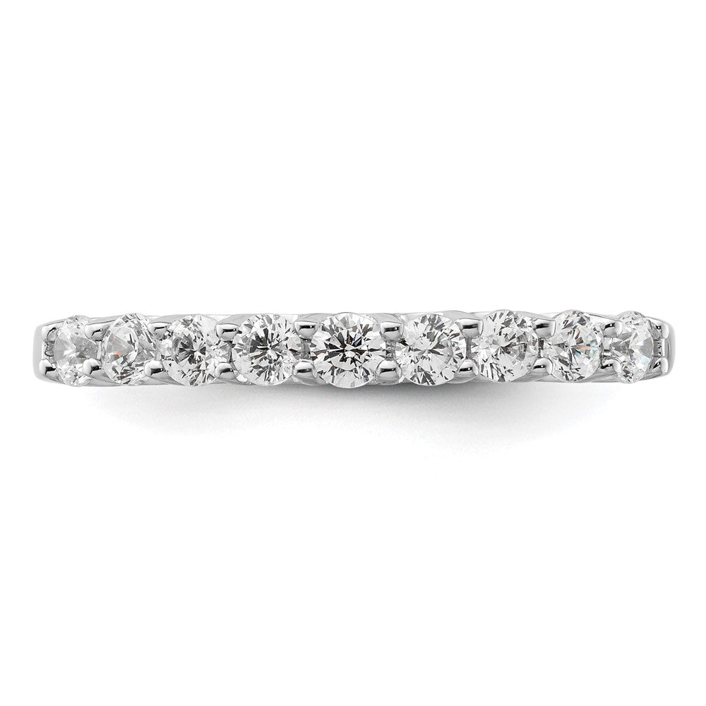 Buy Exclusive 14K White Gold Diamond Band - 1/2 Carat, Stylish 9-Stone Design