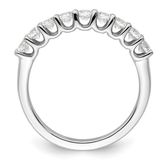 Buy Exclusive 14K White Gold 9-Stone Diamond Band - 5/8 Carat Luxury Value