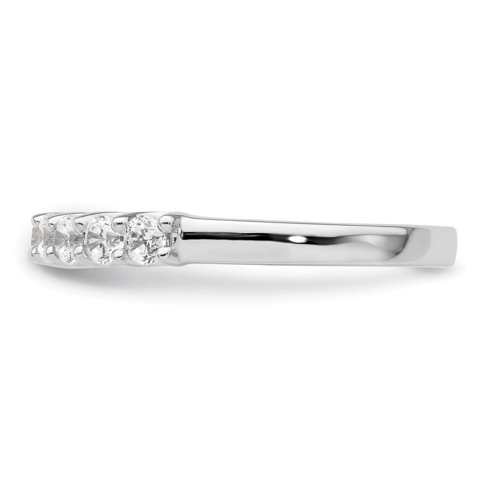 Buy Exclusive 14K White Gold 9-Stone Diamond Band - 5/8 Carat Luxury Value