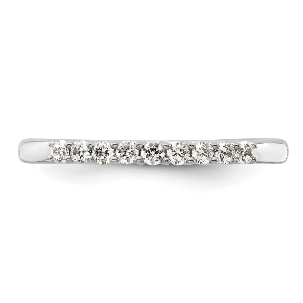 Buy Exclusive 14K White Gold 9-Stone Diamond Band Setting - Stylish & Affordable!