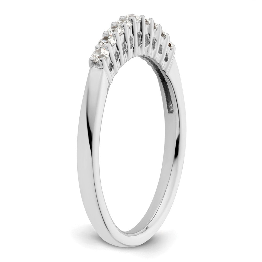 Buy Exclusive 14K White Gold 9-Stone Diamond Band Setting - Stylish & Affordable!