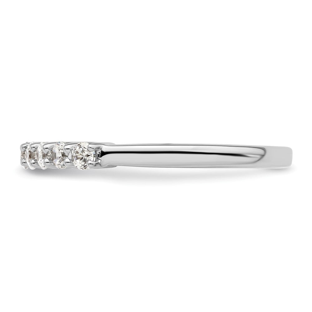 Buy Exclusive 14K White Gold 9-Stone Diamond Band - 1/2 Carat Total Weight