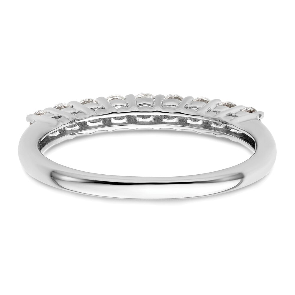Buy Exclusive 14K White Gold 9-Stone Diamond Band - 1/2 Carat Total Weight