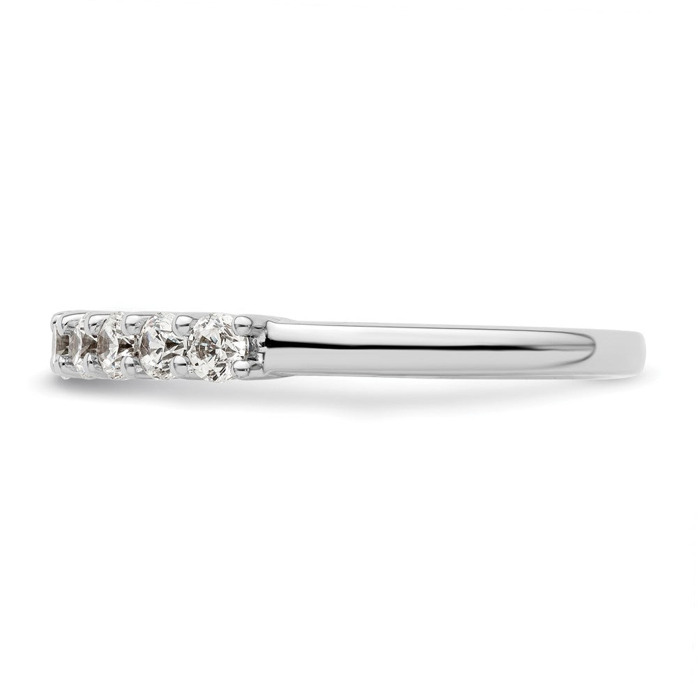 Buy Stylish 14K White Gold 9-Stone Diamond Band - 3/4 Carat Value Ring