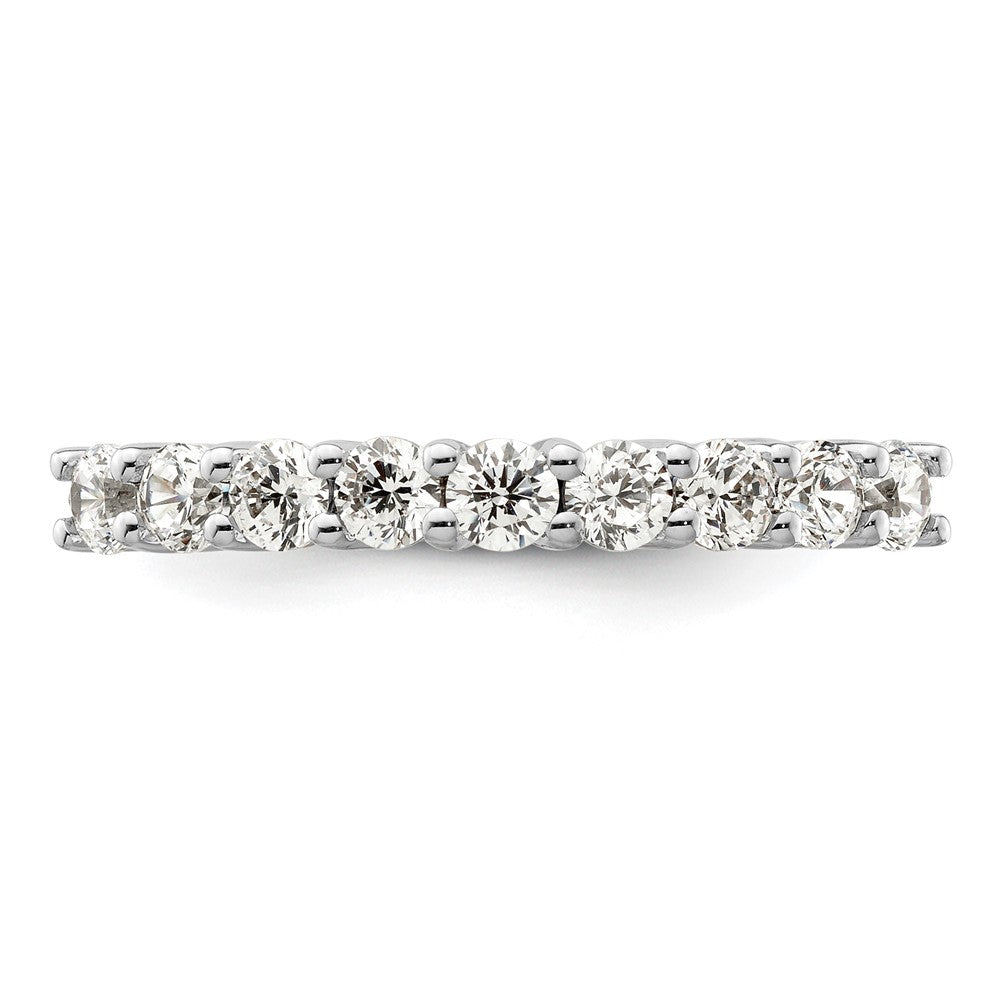 Buy Stylish 14K White Gold 9-Stone Diamond Band - 3/4 Carat Value Ring