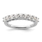 Exclusive 14K White Gold 9-Stone Diamond Band Setting for 9 x 3.0mm Stones-2