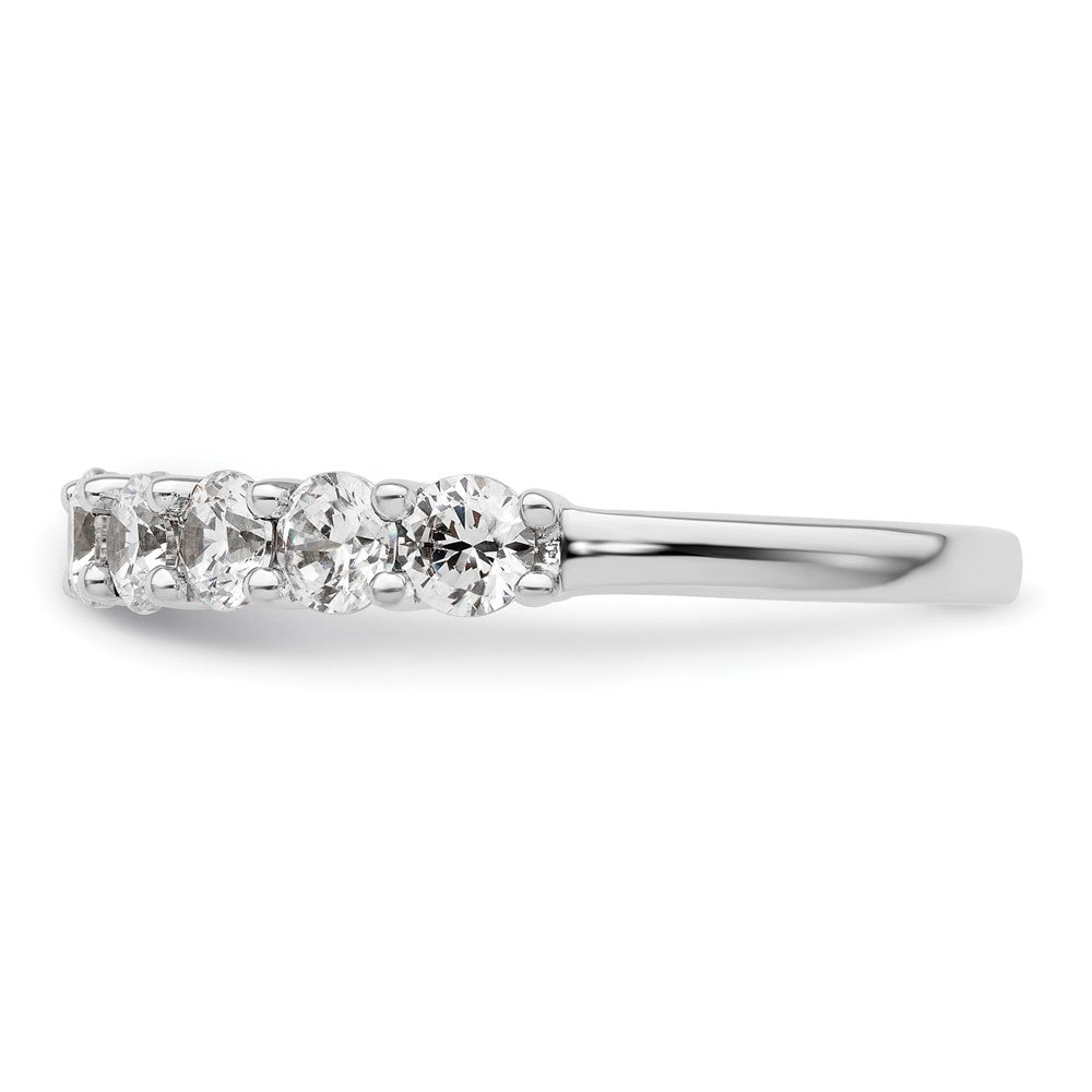 Buy Stylish 14K White Gold 9-Stone Diamond Band - 1.6 Carat Value
