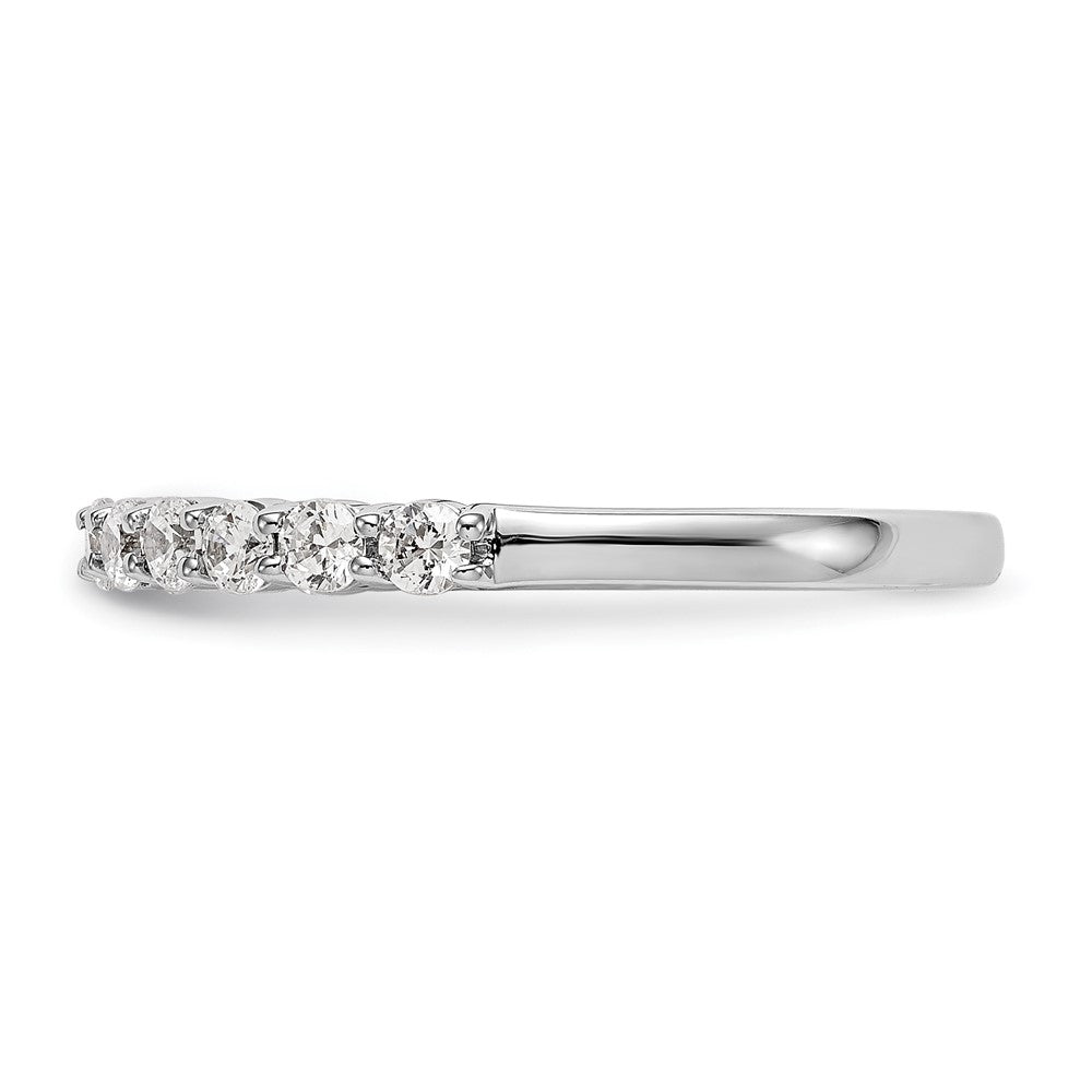 Buy Stylish 14K White Gold 11-Stone 1/2 Carat Diamond Eternity Band