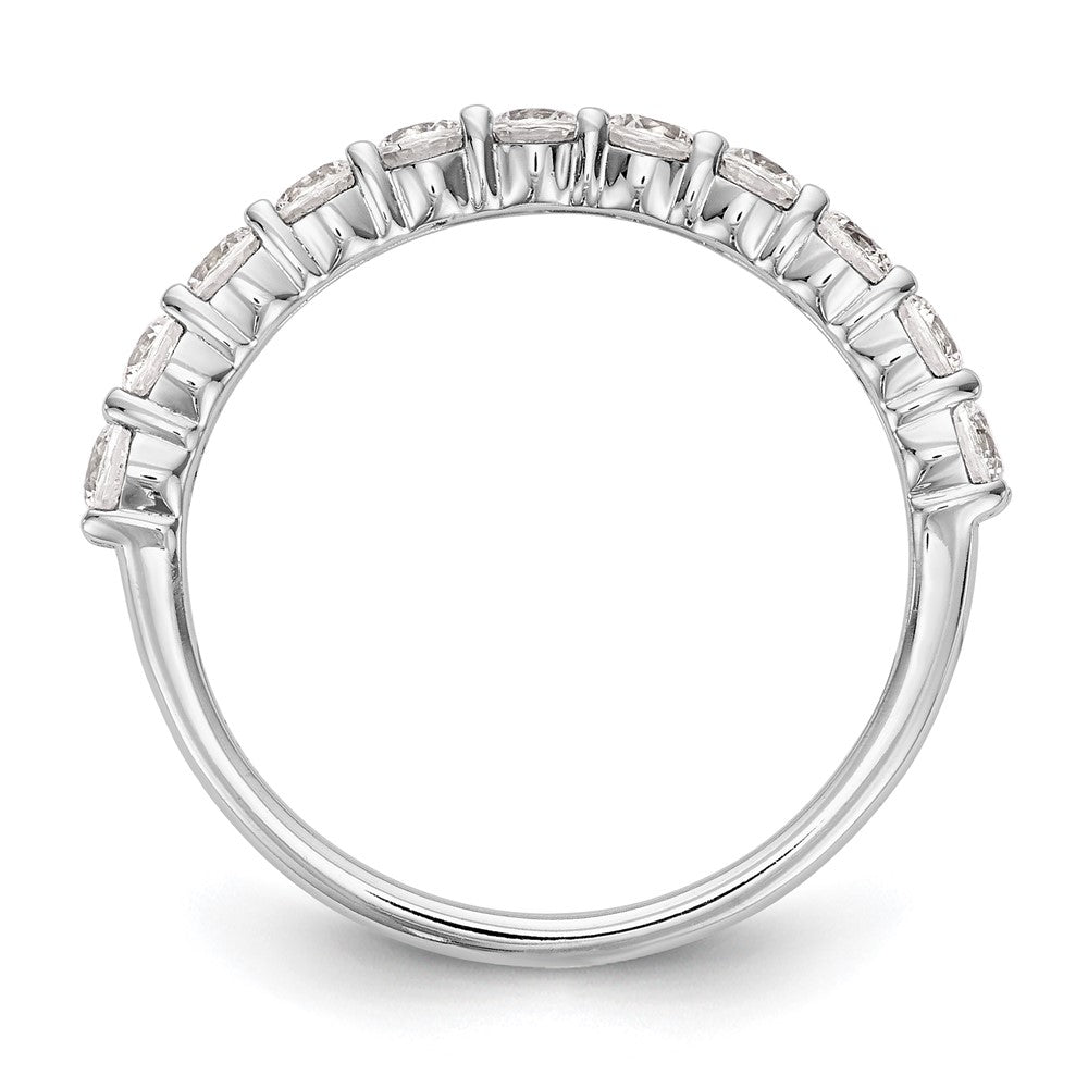 Buy Stylish 14K White Gold 11-Stone Diamond Eternity Band - 3/4 Carat Value!