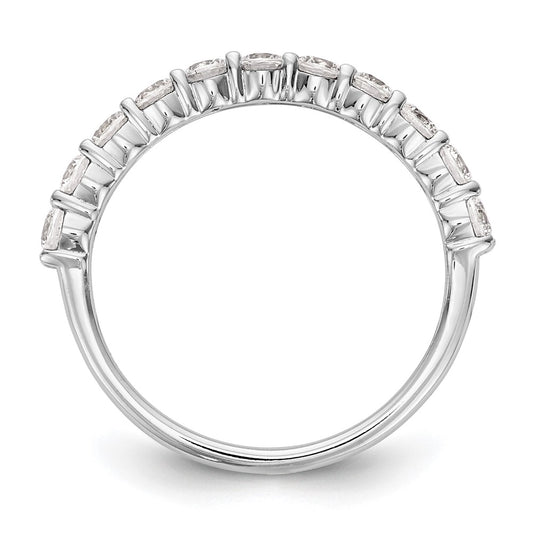 Buy Stylish 14K White Gold 11-Stone Diamond Eternity Band - 3/4 Carat Value!