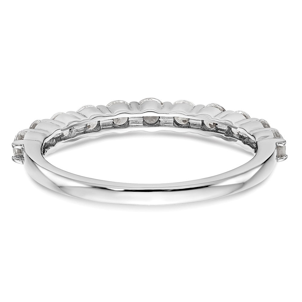 Buy Stylish 14K White Gold 11-Stone Diamond Eternity Band - 3/4 Carat Value!