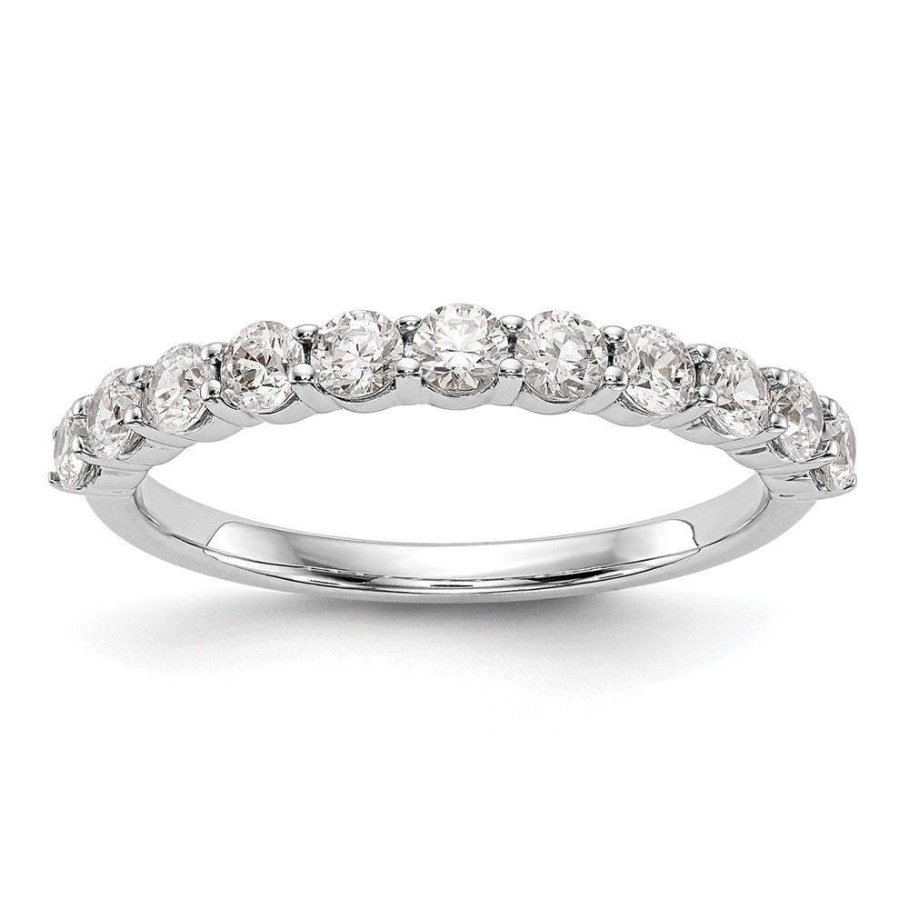 Buy Stylish 14K White Gold 11-Stone Diamond Eternity Band - 3/4 Carat Value!
