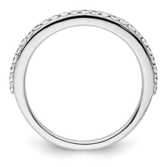 High-Quality 14K White Gold 1/4 Carat Diamond Eternity Band - Stylish Value!