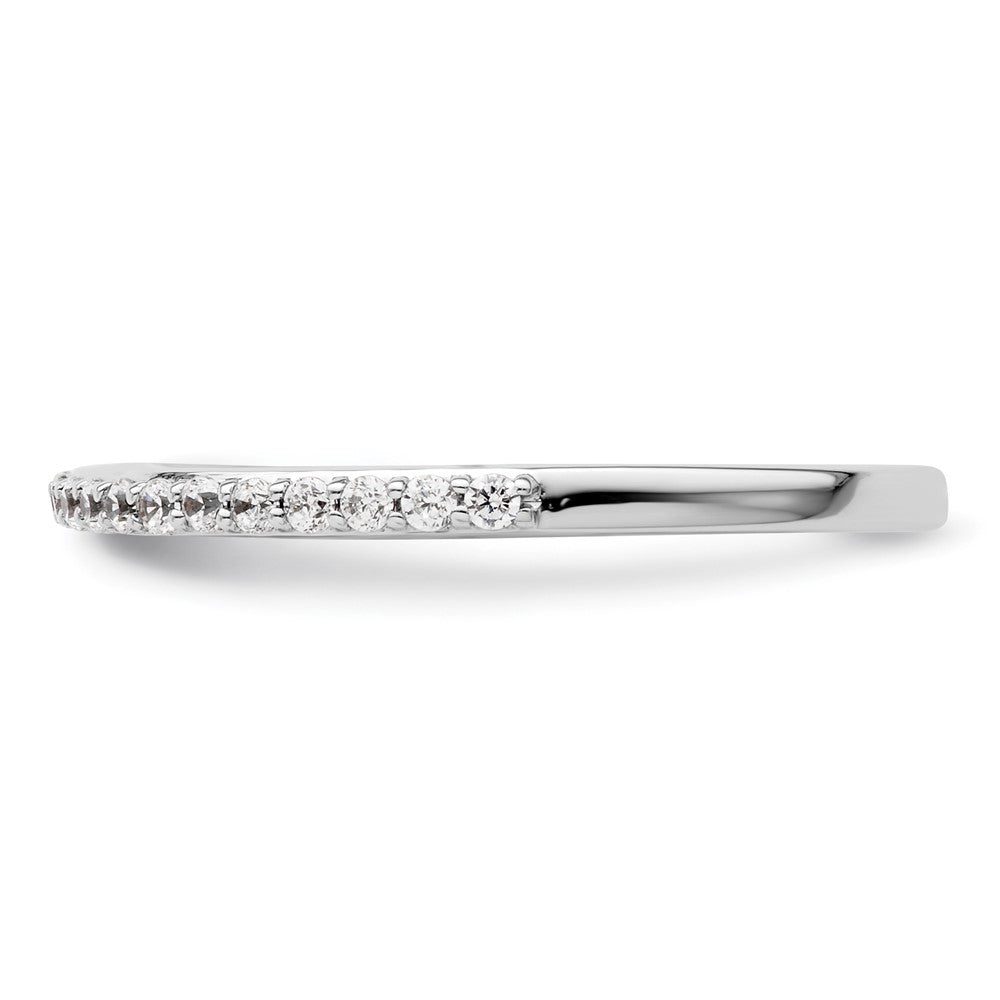 High-Quality 14K White Gold 1/4 Carat Diamond Eternity Band - Stylish Value!