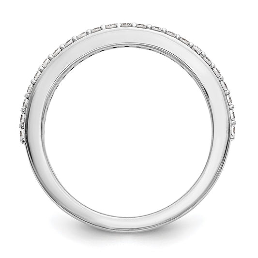 Buy Exclusive 14K White Gold 1/4 Carat Diamond Eternity Band - Stylish Value!