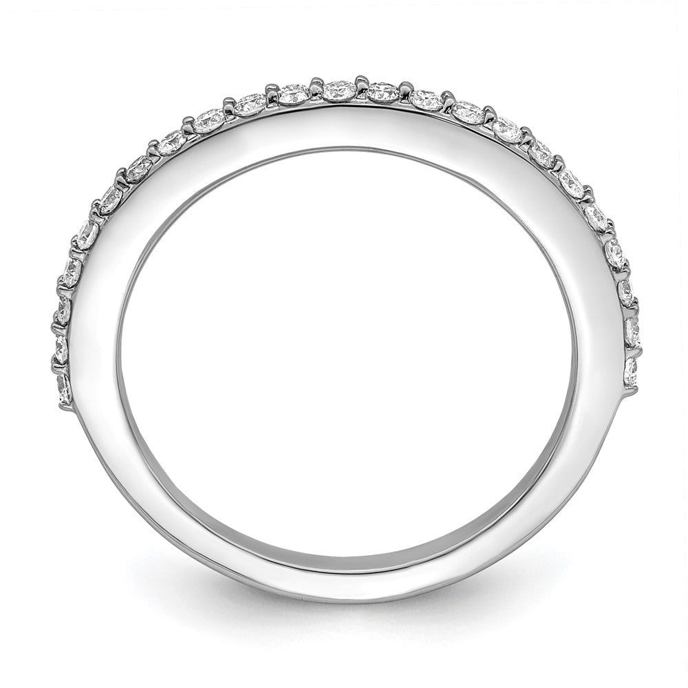 Buy 14K White Gold 1/3 Carat Diamond Eternity Band - Stylish Luxury Ring